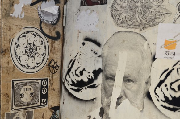 black and white slaps and stencils