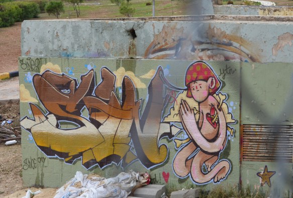 curvy figure of a young man, with long arms, 