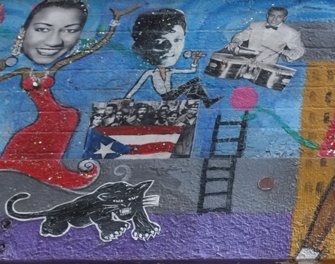 part of planet harlem mural by Paul Deo