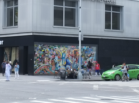 spirit of harlem mural at 125th and Martin Luther King Blvd