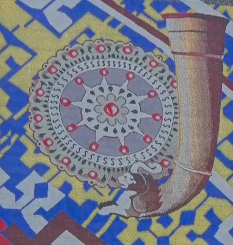 murals, pictures, on the side of residential apartment buildings made of white marble, in ashgabat turkmenistan