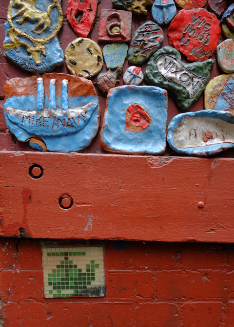 Legacy ceramics, plus a green helicopter