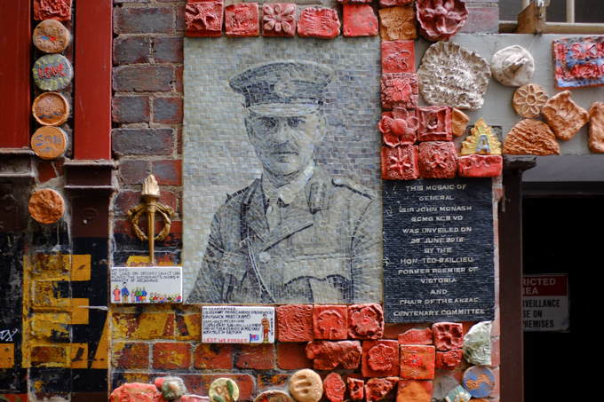 legacy ceramics wall, along with portrait of