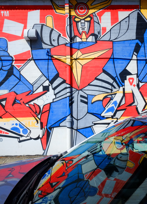 street art mural in Honolulu