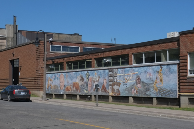 mural, Camp X