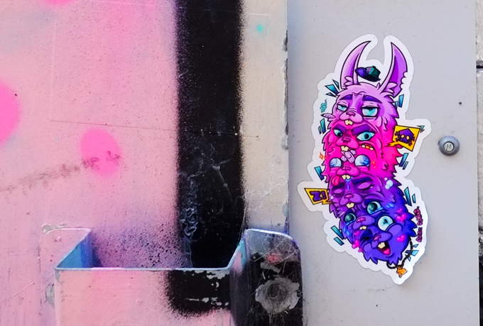 sticker graffiti