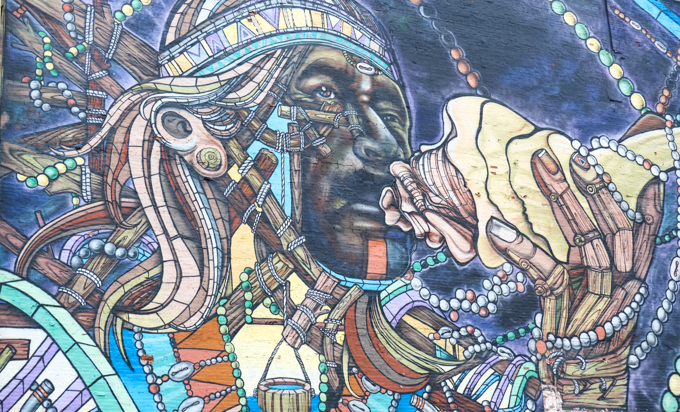 street art mural in Lynn Massachusetts