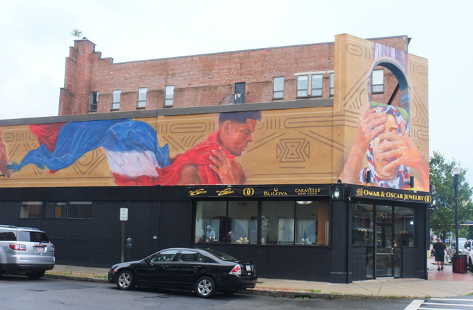 street art mural in Lynn Massachusetts