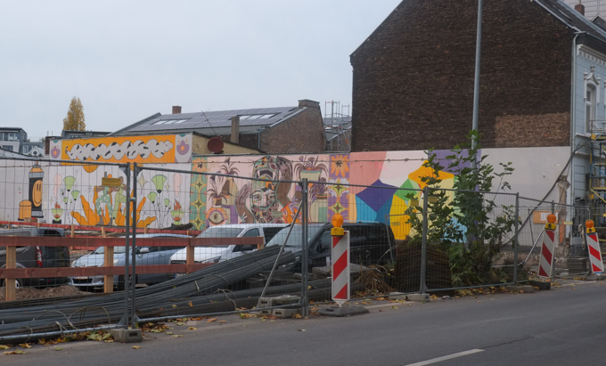 urban art, street art, in Cologne Germany, near Ehrenfeld station